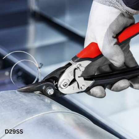 ứng dụng Kéo cắt tôn, tấm kim loại dày 1,2 mm BESSEY D29SS