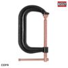 đặc tính Kẹp chữ C, độ mở ngàm 0-245mm, lực kẹp 18000N, Bessey CDF4