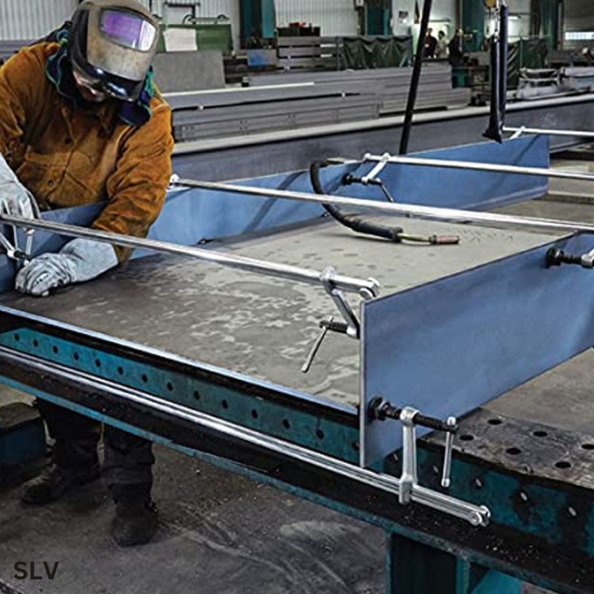 ứng dụng Kẹp chữ F đa năng 1-2 mét, lực kẹp 6500N. BESSEY SLV