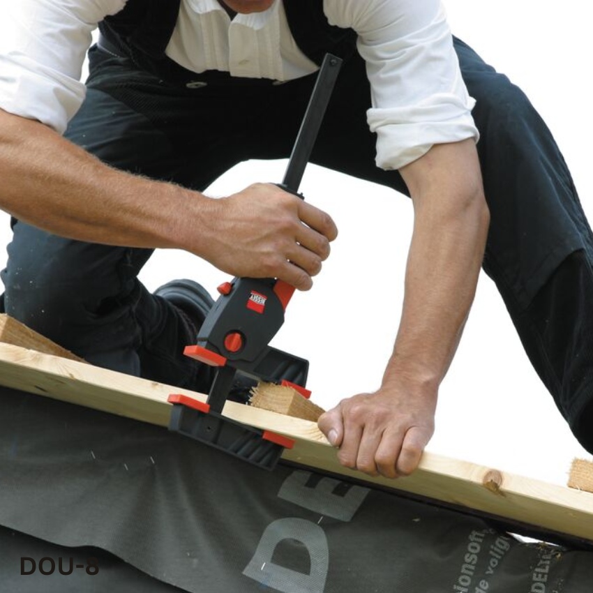 ứng dụng thực tế Kẹp gỗ chữ K, ngàm đôi 160-650mm BESSEY DOU-8