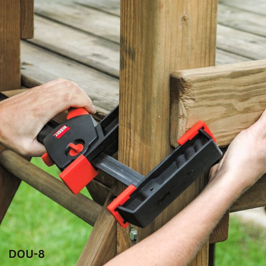 ứng dụng Kẹp gỗ chữ K, ngàm đôi 160-650mm BESSEY DOU-8