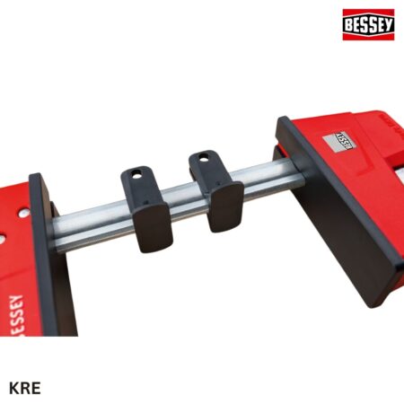 cách dùng Kẹp gỗ chữ K, ngàm song song từ 300-2500mm, BESSEY KRE