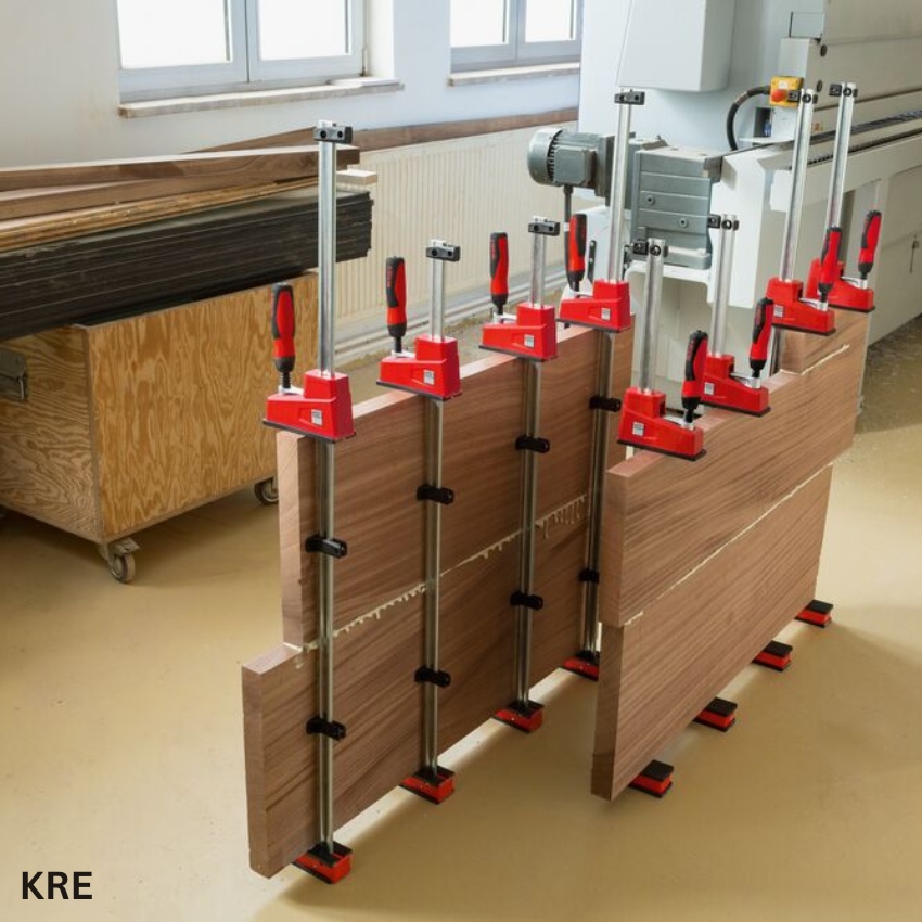 ứng dụng Kẹp gỗ chữ K, ngàm song song từ 300-2500mm, BESSEY KRE 2