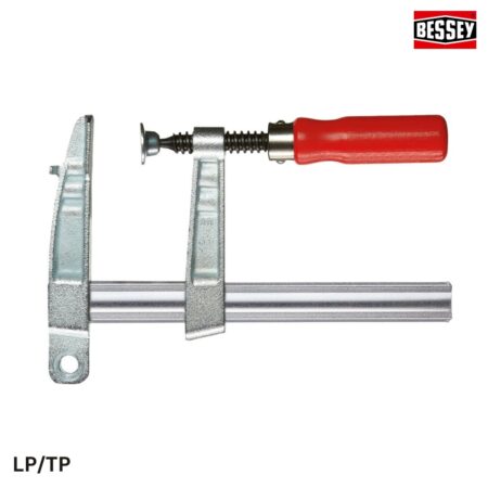 thông số Kẹp nối tiếp địa, kiểu chữ F, tay quay cán gỗ BESSEY LP/TP