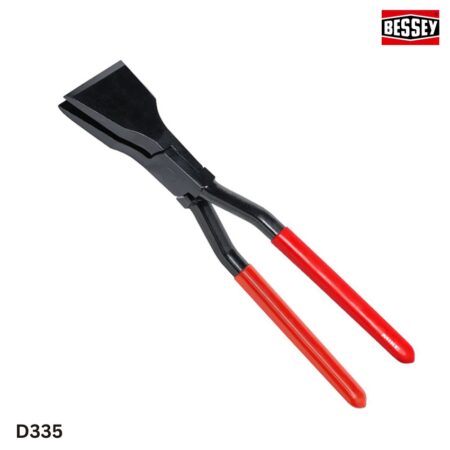 ứng dụng Kìm gấp mép góc dùng cho các tấm tôn, thép BESSEY D335