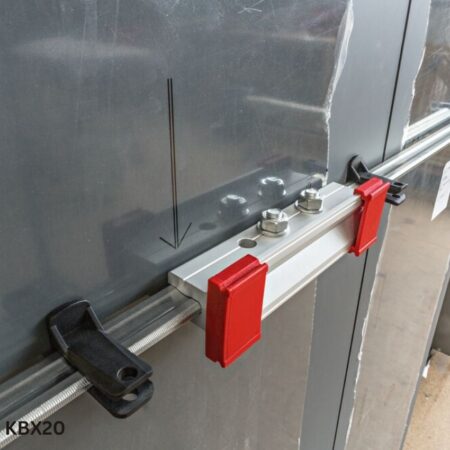 ứng dụng Thanh kẹp nối dài KBX20 cho cảo BESSEY KRE/KREV, KR/KRV