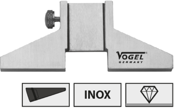 ứng dụng Dưỡng đo sâu cho thước kẹp Vogel 2002092, dài 75mm