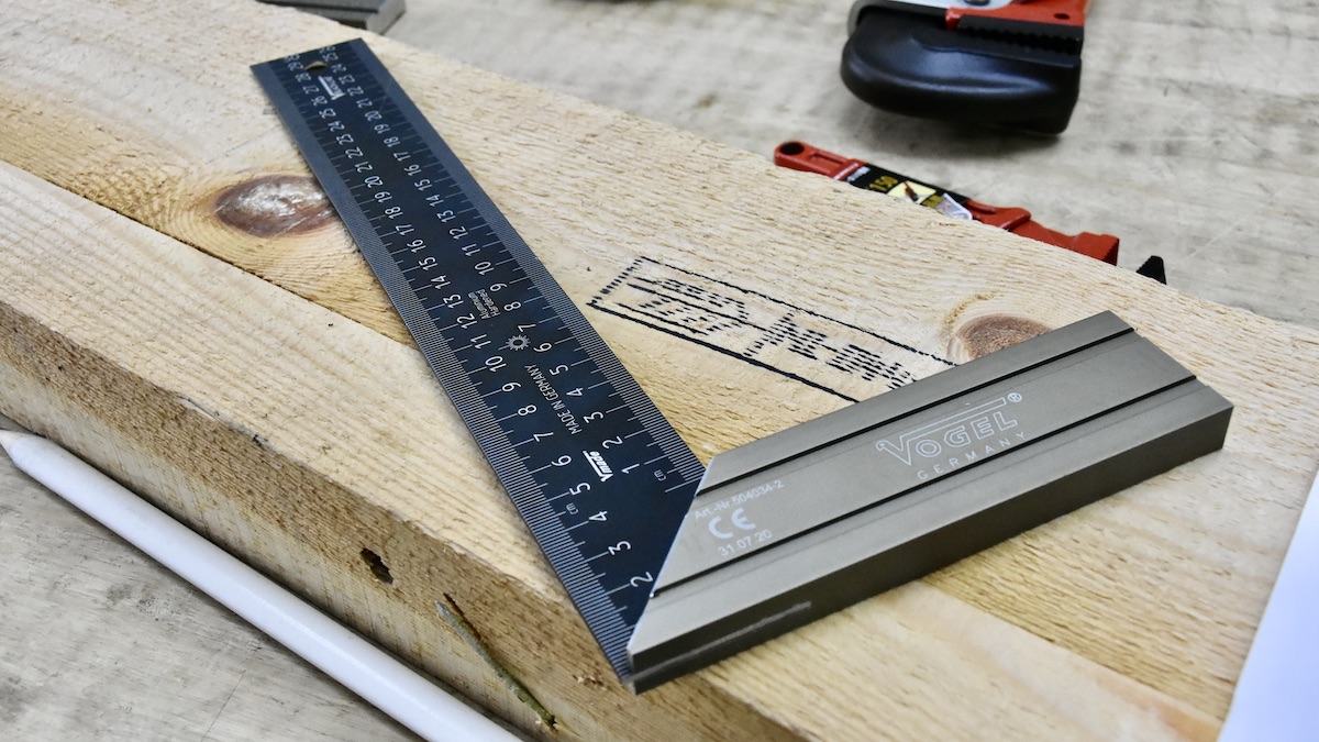 thông số kỹ thuật Thước eke thợ mộc Vogel 50403 Series Germany, hợp kim nhôm