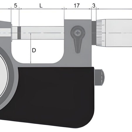 thông số Panme đồng hồ Vogel Germany 23139, vạch chia khắc laser