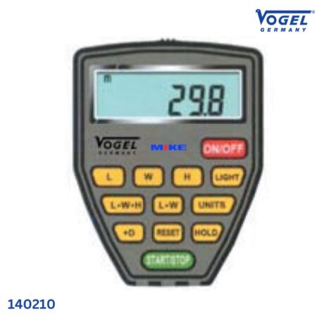 thông số kỹ thuật Bánh xe lăn đo chiều dài Vogel 140210, khoảng cách tới 999,999m