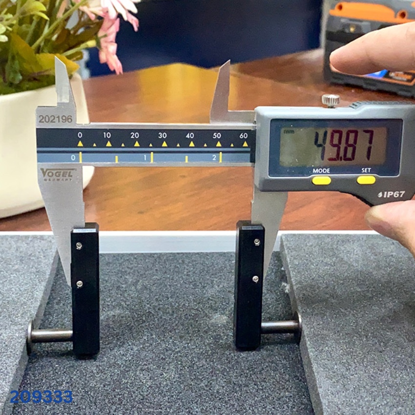thông số kỹ thuật Bộ dưỡng đo VOGEL Germany 209333 cho thước kẹp, 18 chi tiết