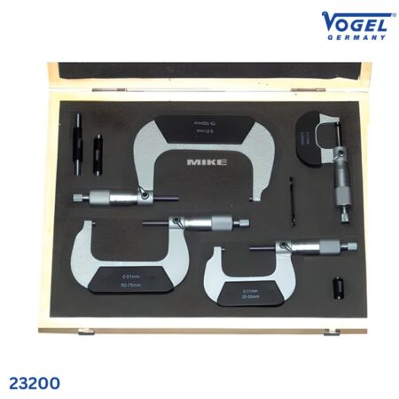 thông số Bộ panme cơ đo ngoài Vogel Germany 23200