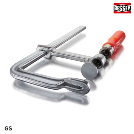 thông số Cảo chữ F tay vặn cán gỗ, độ mở ngàm từ 100-1000mm, Bessey GS