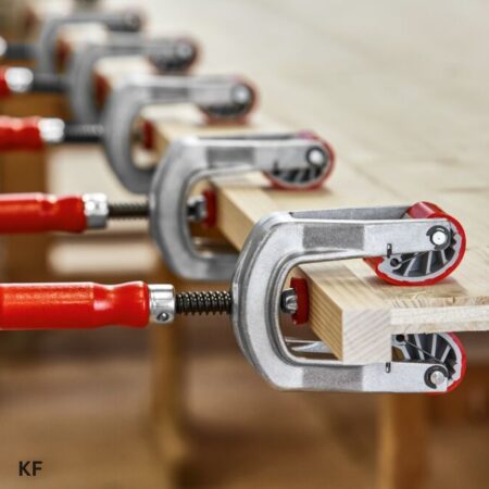 thông số Cảo kẹp cạnh kiểu Kantenfix chuyên dụng cho làm mộc, Bessey KF