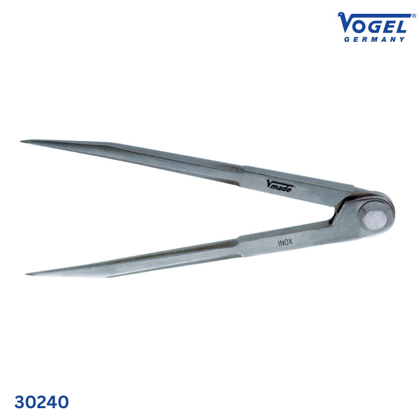 thông số Compa cụt đuôi Vogel 30240, dùng vạch dấu, nhiều kích thước
