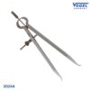 đặct tính Compa kỹ thuật Vogel 30244, có vít điều chỉnh, mũi cong liền thân