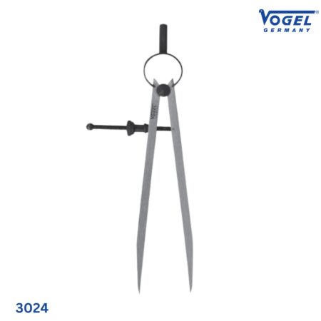 đặc tính Compa vạch dấu mũi liền thân Vogel 3024, điều chỉnh bằng vít