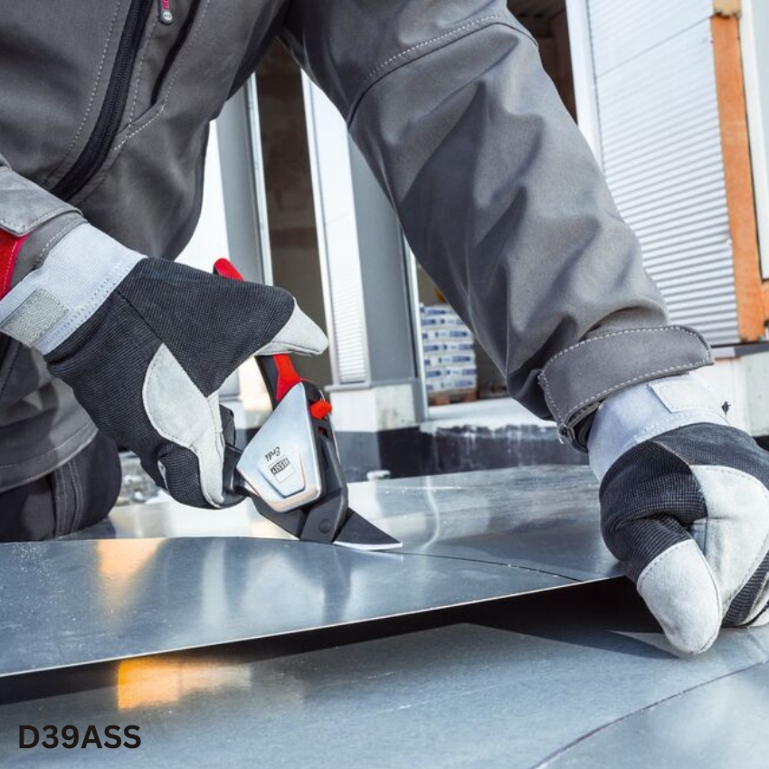 ứng dụng Kéo cắt tôn trợ lực, thế hệ mới của BESSEY D39ASS