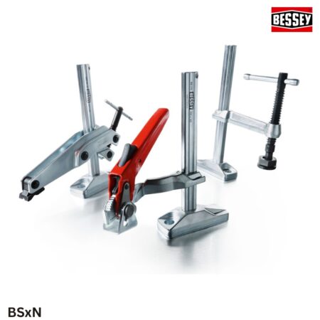 thông số Kẹp phôi trên bàn máy công cụ, lực kẹp 10000N BESSEY BSxN