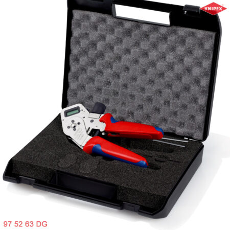 Bộ Kìm bấm cos Turned contact Knipex 97 52 63 DG