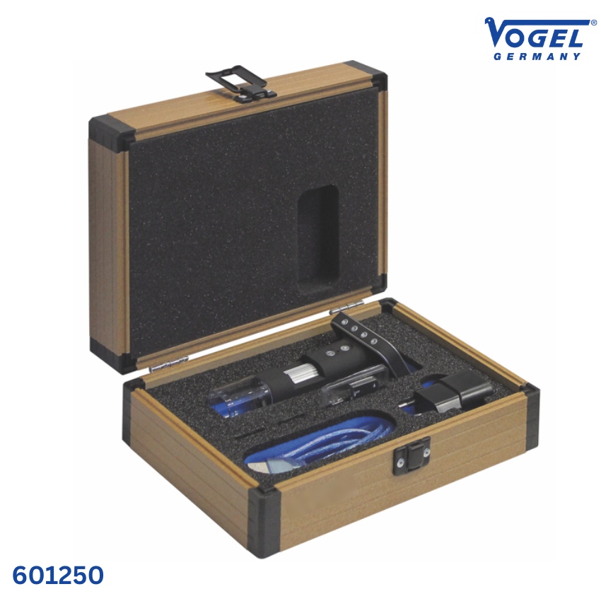 hộp đựng Kính lúp điện tử Vogel 601250, chuyên dùng soi chiếu và đo lường