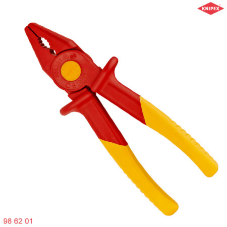 Kìm nhựa đa năng cách điện 1000V Knipex 98 62 01