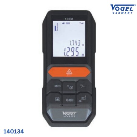 đặc tính Máy đo khoảng cách bằng laser 100m Vogel 140134, độ chính xác ±1mm