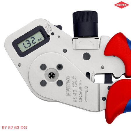 ngàm Kìm bấm cos Turned contact Knipex 97 52 63 DG