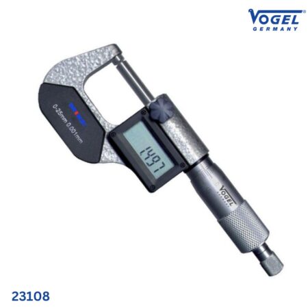 đặc tính Panme điện tử đo ngoài Vogel 23108, độ chính xác 0.001mm