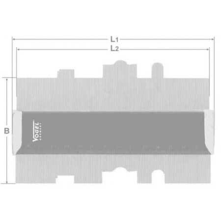 thông số Thước copy biên dạng ngoài của phôi Vogel Germany 47450