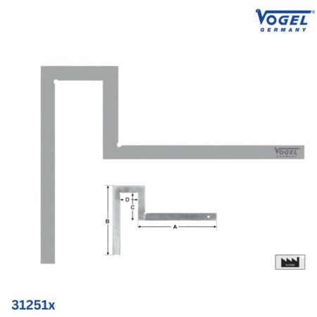 đặc tính Thước eke kiểm tra mặt bích Vogel Germany 31251x