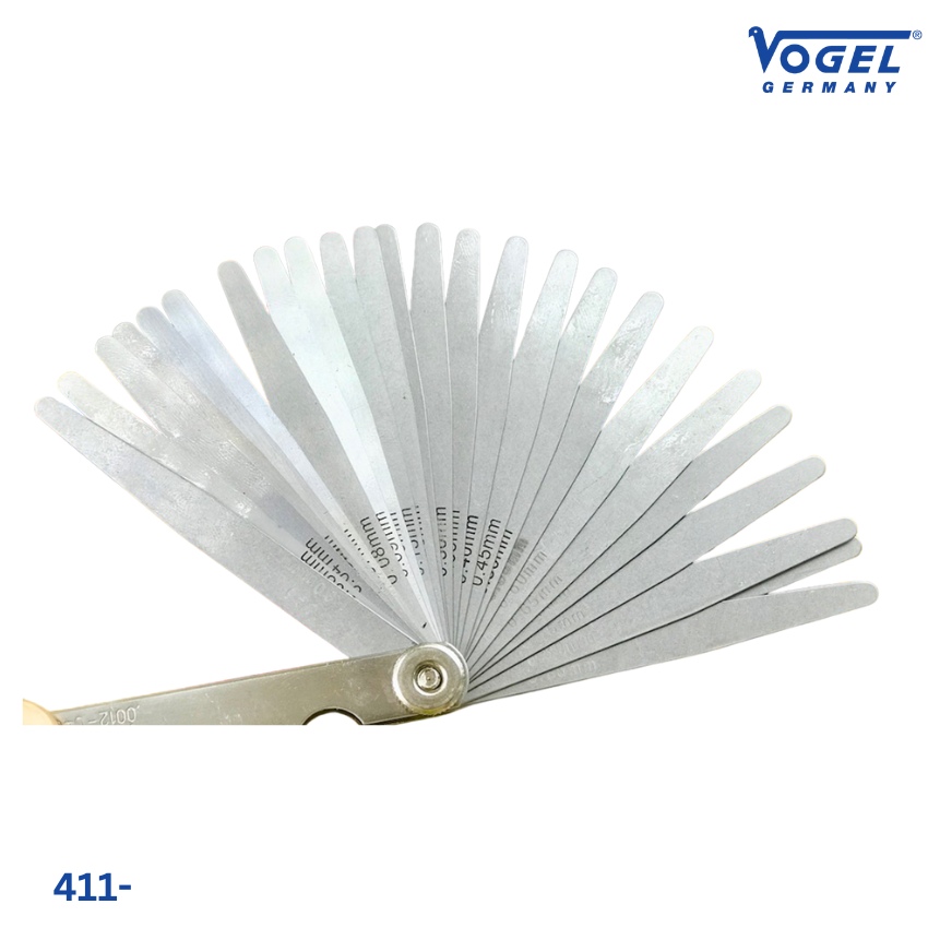 thông số Thước căn lá thép dài 411, 100mm, dung sai đáp ứng chuẩn T2