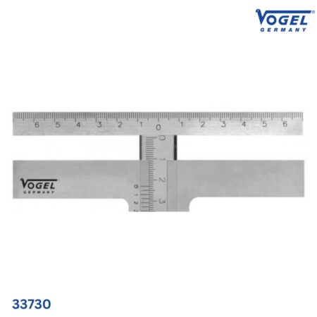 thông số Thước kẹp cơ khí VOGEL Germany 33730, ngàm chữ T song song