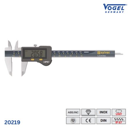 thông số Thước kẹp điện tử 20219 Sylvac S Cal EVO Standard, IP67 Vogel