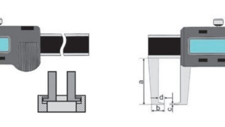 thông số Thước cặp điện tử đo trong Vogel 201082, cấp bảo vệ IP54