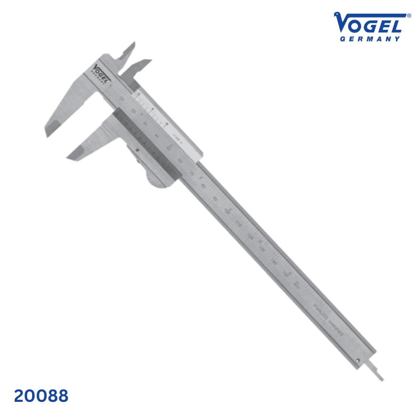 đặc tính Thước cặp cơ 201021 150mm, khóa bằng nẫy, ngàm 40x16mm