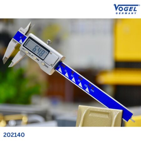 ứng dụng Thước cặp điện tử Vogel 202140, dài 100 mm, chuẩn DIN 862