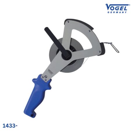 đặc tính Thước cuộn Vogel 1433-, từ 10-50m, khung tam giác kim loại nhẹ