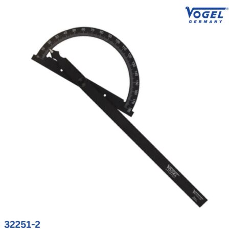 đặc tính Thước góc Protractor VOGEL Germany 32251-2, hợp kim nhôm
