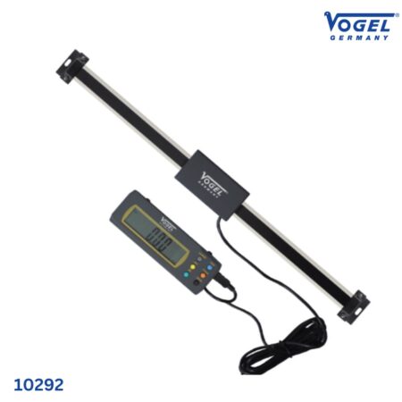đặc tính Thước đo hành trình ngang dọc Vogel 10292, ray inox, chỉ thị LCD, IP67