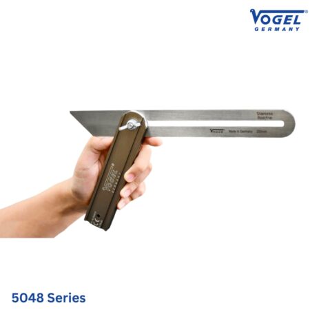 ứn dụng thực tế Thước eke chỉnh góc Vogel 50485, cho thợ mộc, kết cấu kim loại