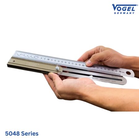 thông số Thước eke chỉnh góc Vogel 50485, cho thợ mộc, kết cấu kim loại