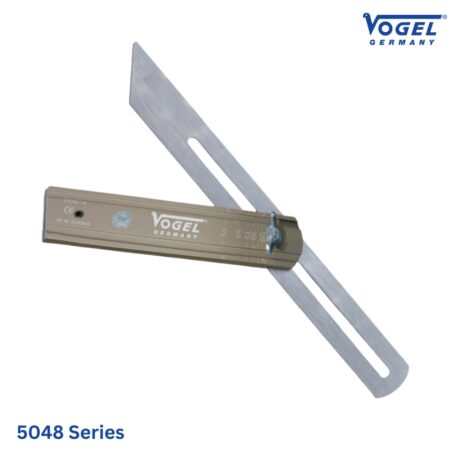 đặc tính Thước eke chỉnh góc Vogel 50485, cho thợ mộc, kết cấu kim loại