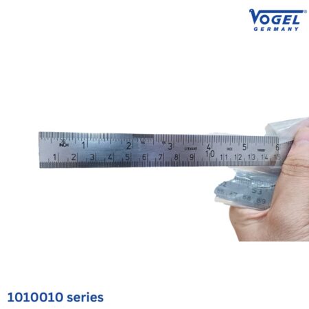 ảnh thực tế Thước lá inox 1010010 series Vogel bản hẹp, tiêu chuẩn DIN 2004/22/ECII