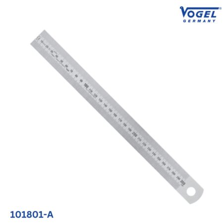 thông số Thước lá inox 101801 Vogel, type A, bản rộng 30×1.0mm
