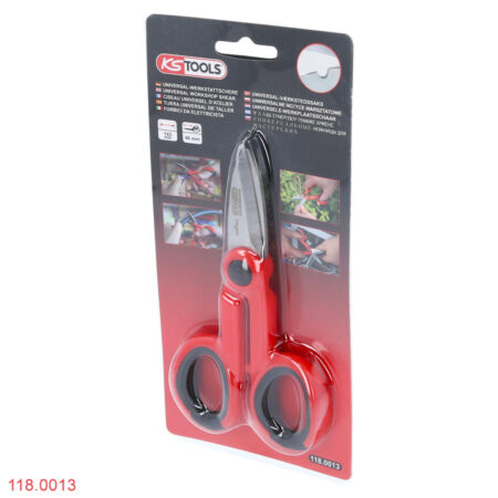 đóng gói Kéo cắt gioăng lưỡi thép không gỉ 43 mm KS Tools 118.0013