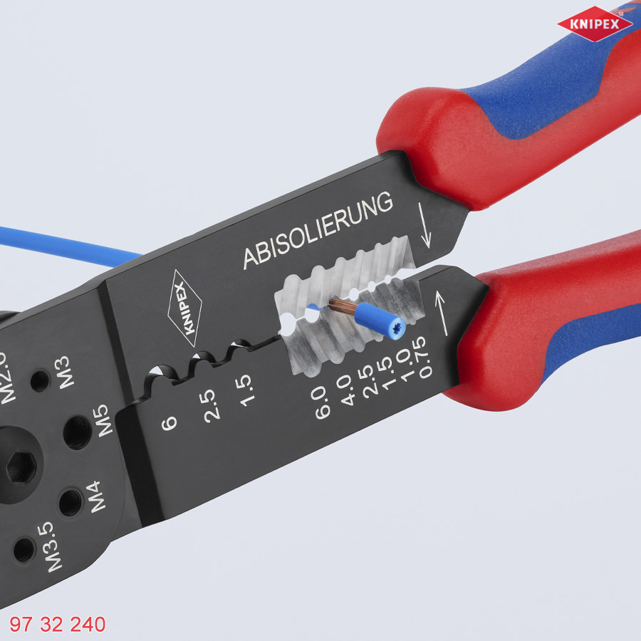 ngàm bấm cos Kìm Knipex 97 32 240