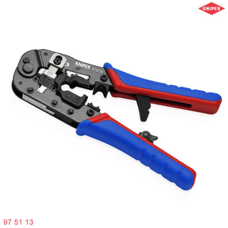 Knipex 97 51 13 Kìm bấm cos mạng đa năng RJ 45