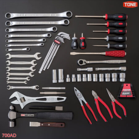 chi tiết Thùng đồ nghề sửa chữa 56 món TONE 700AD