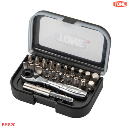 Bộ đầu bít 1/4 kèm tay vặn 22 pcs TONE BRS20